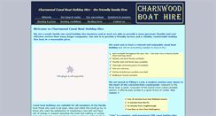 Desktop Screenshot of charnwoodboathire.co.uk